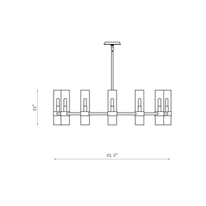 Datus 12 Light Chandelier