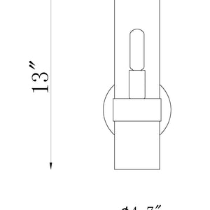 Datus 1 Light Wall Sconce