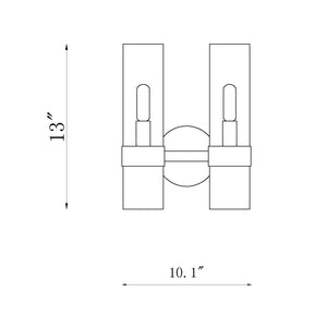 Datus 2 Light Wall Sconce