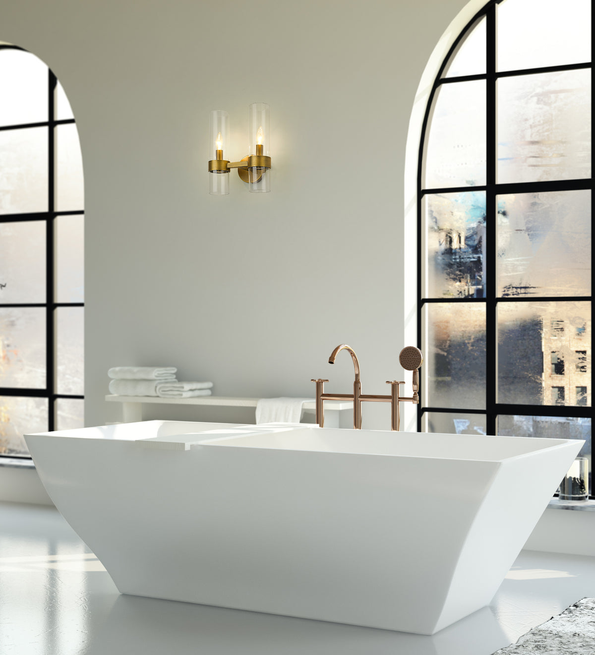 Datus 2 Light Wall Sconce
