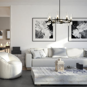 Datus 8 Light Chandelier