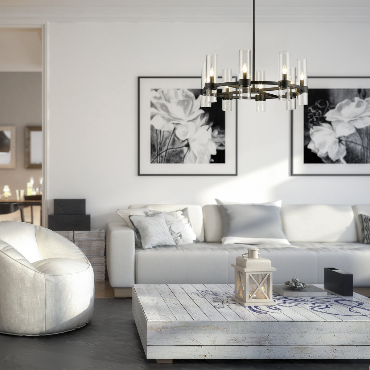Datus 8 Light Chandelier