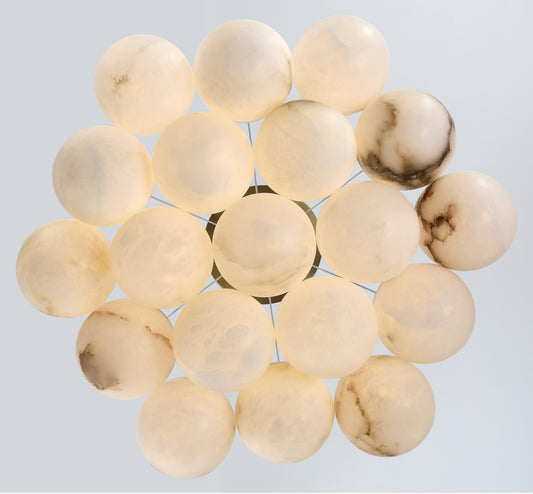 Kepler 19-Light 29" Integrated LED Grand Chandelier