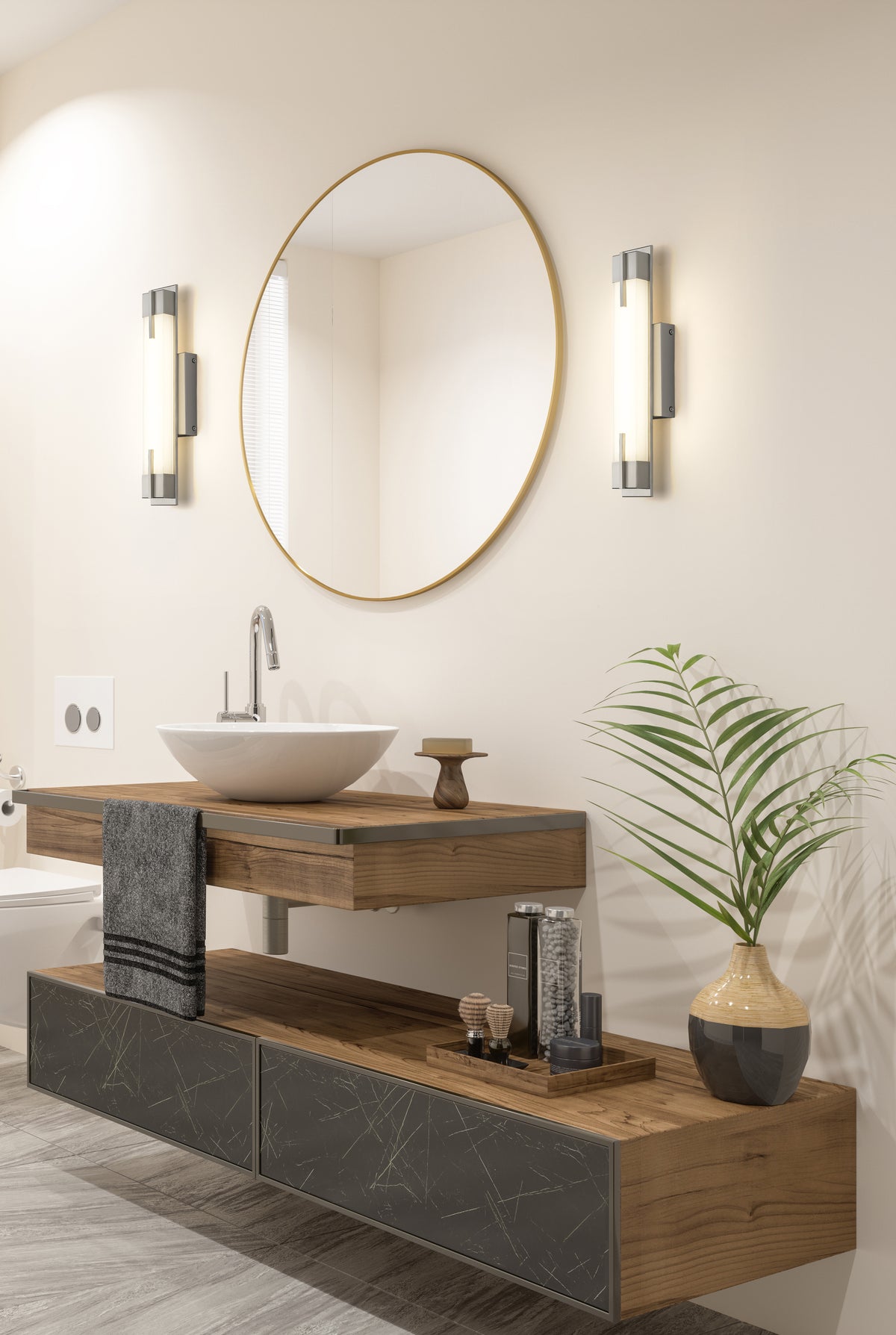 Chase 1 Light Vanity