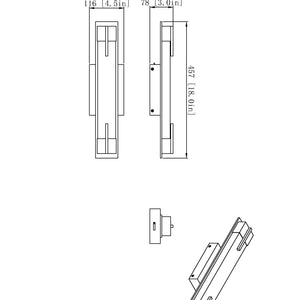 Chase 1 Light Vanity