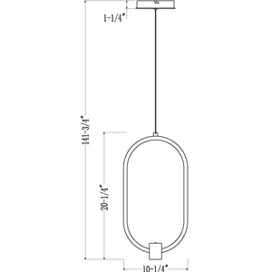 Saros 1 Light Pendant