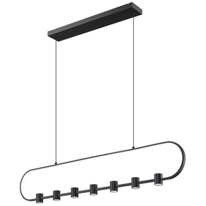 Saros 7 Light Linear Chandelier