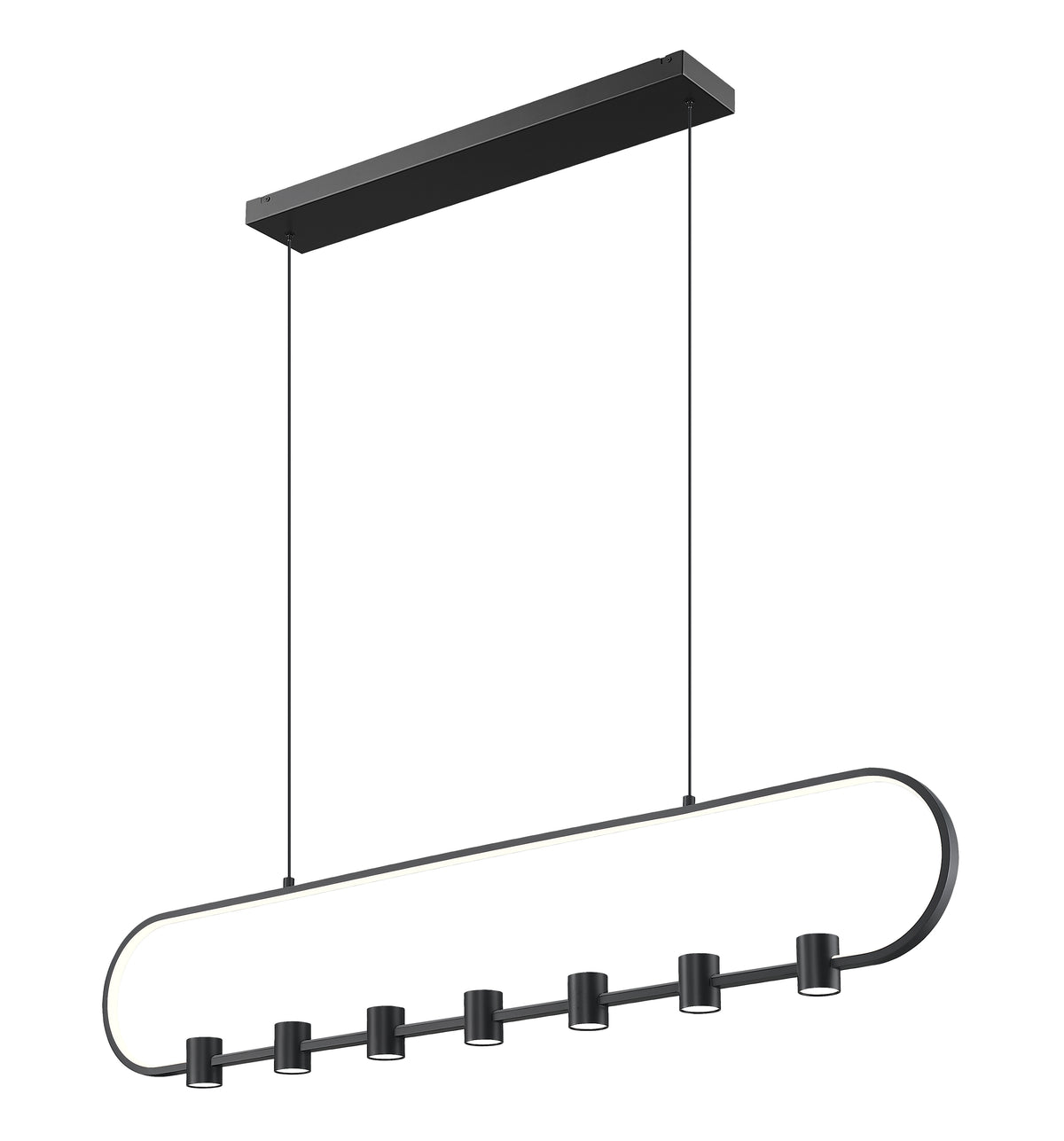 Saros 7 Light Linear Chandelier