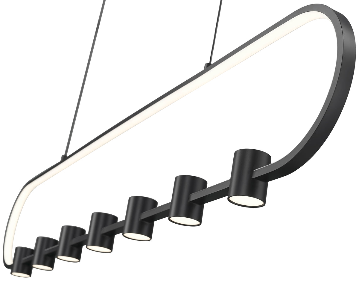 Saros 7 Light Linear Chandelier