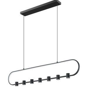 Saros 7 Light Linear Chandelier