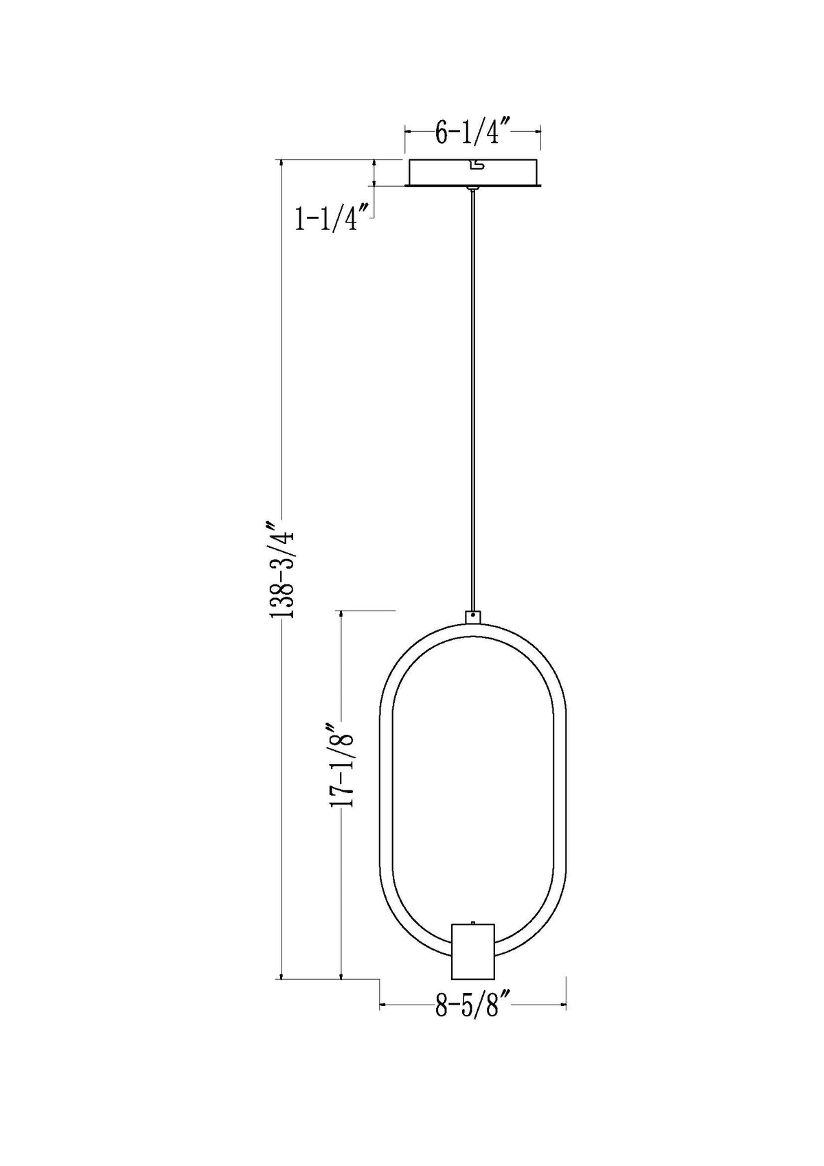 Saros 1 Light Pendant