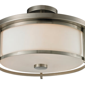 Savannah 3 Light Semi Flush Mount