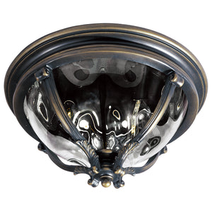 Camden 3-Light Outdoor Ceiling Mount