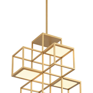 Ferro 5-Light 21" Integrated LED Pendant Chandelier