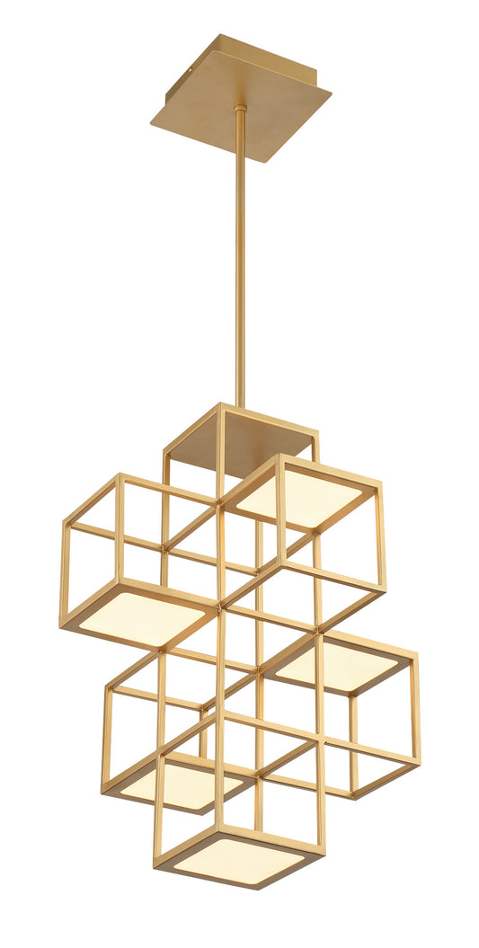 Ferro 5-Light 21" Integrated LED Pendant Chandelier