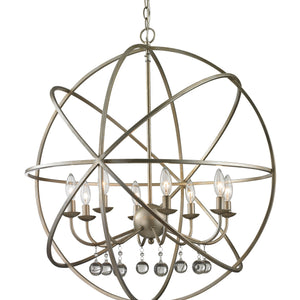 Acadia 8 Light Chandelier 8 x 60W - Candelabra