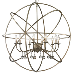 Acadia 10 Light Chandelier 10 x 60W - Candelabra