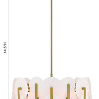 Nuvola 24" Integrated LED Pendant Chandelier