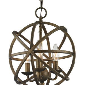 Acadia 3 Light Chandelier 3 x 60W - Candelabra