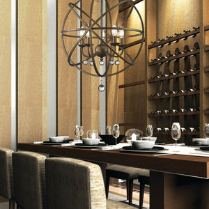 Acadia 5 Light Chandelier 5 x 60W - Candelabra