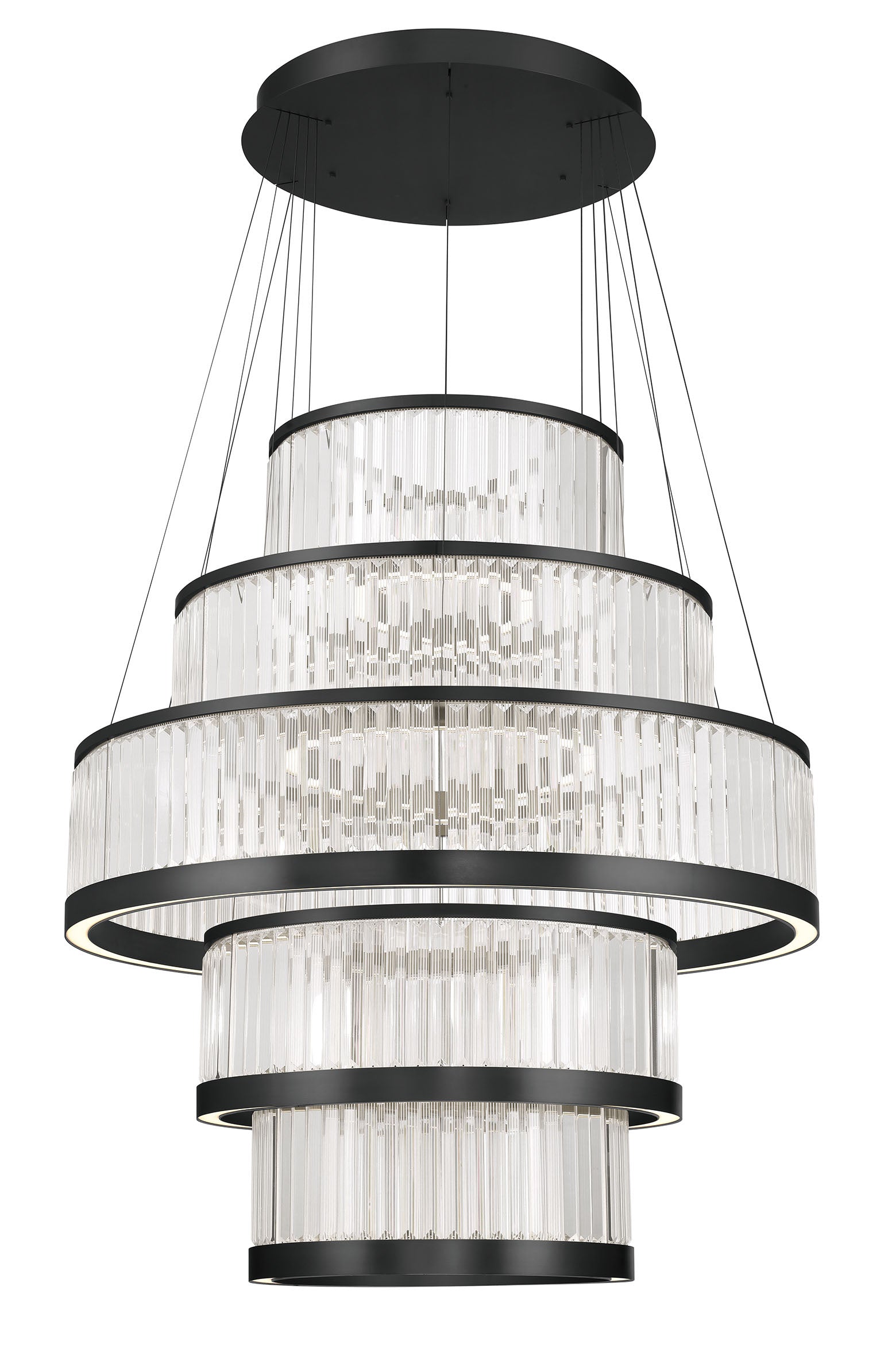 Empra 5-Tiers 5-Light 47" Integrated LED Grand Chandelier