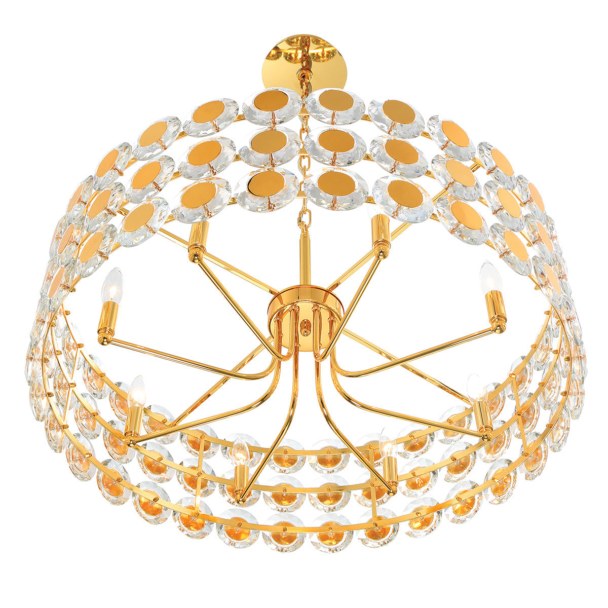 Perrene 8-Light 32" Chandelier