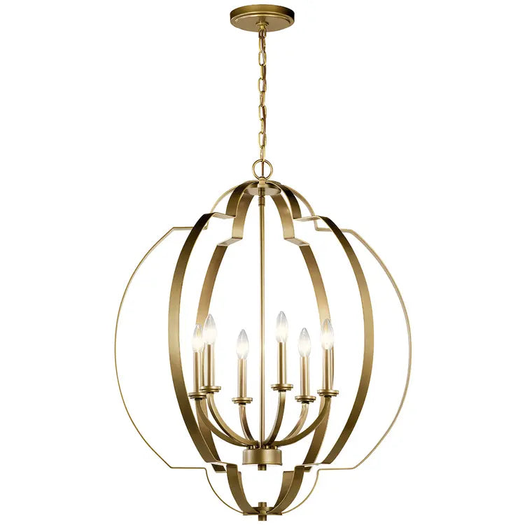Voleta Foyer Chandelier 6Lt