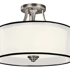 Lacey Semi Flush 3Lt