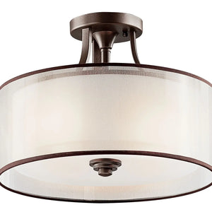 Lacey Semi Flush 3Lt