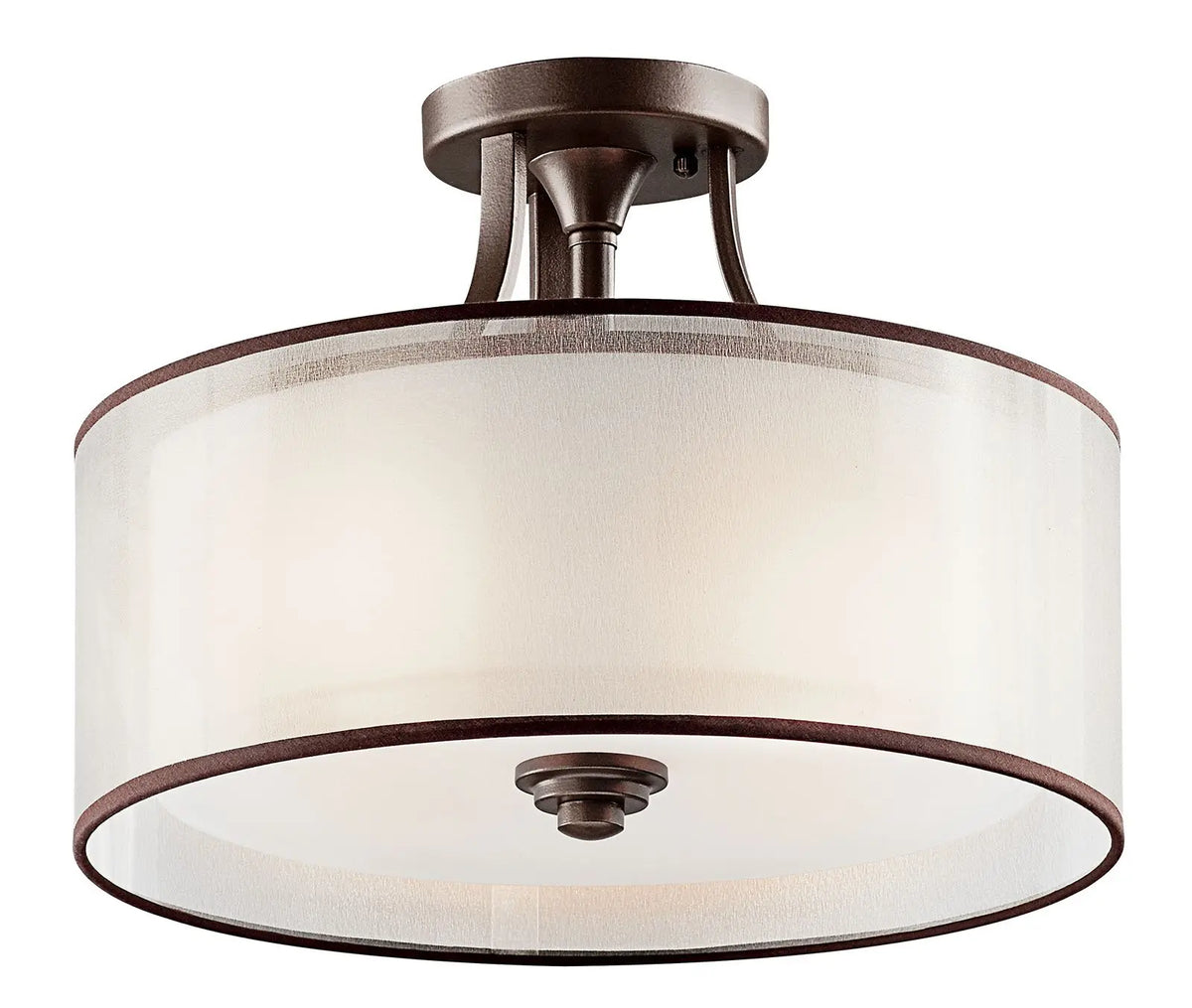Lacey Semi Flush 3Lt