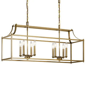 Morrigan Linear Chandelier 8Lt