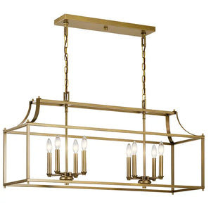 Morrigan Linear Chandelier 8Lt