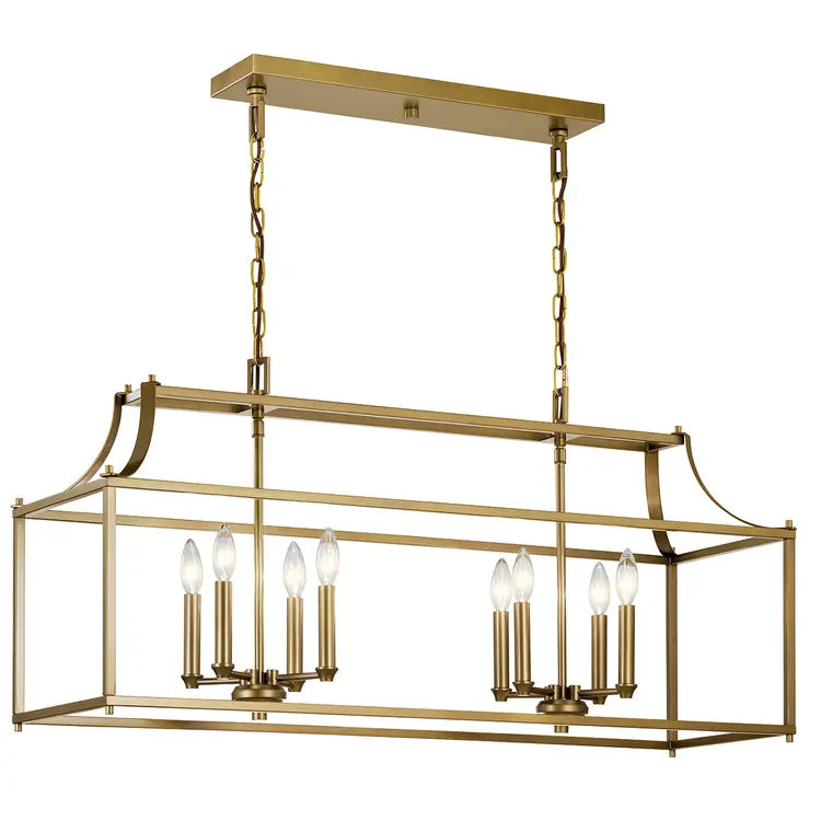 Morrigan Linear Chandelier 8Lt