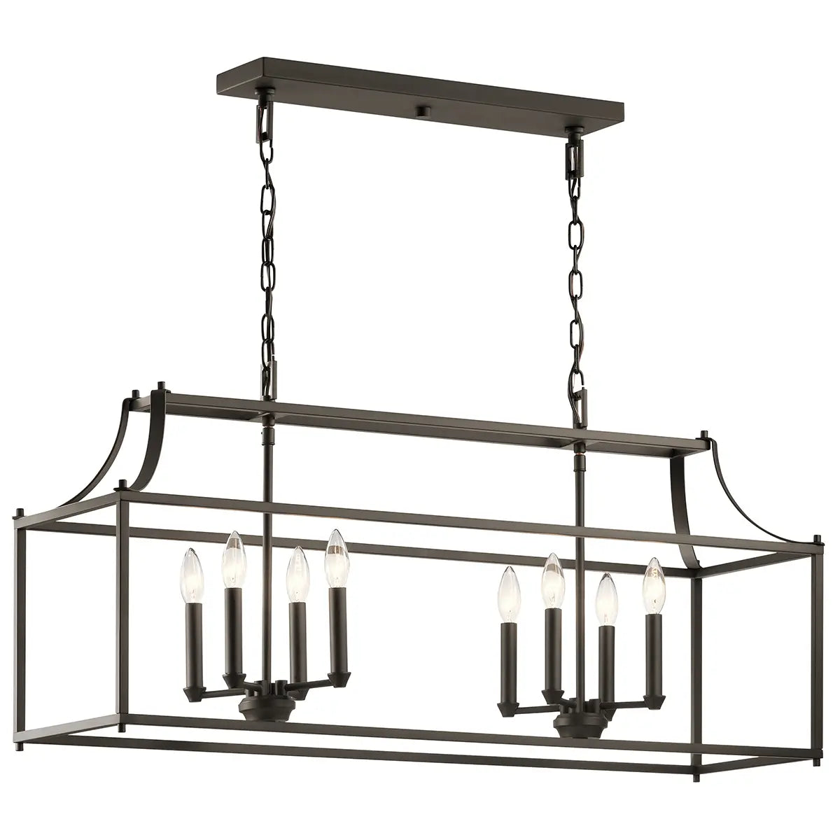 Morrigan Linear Chandelier 8Lt