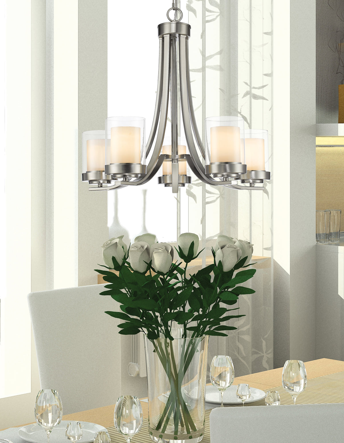 Willow 5 Light Chandelier