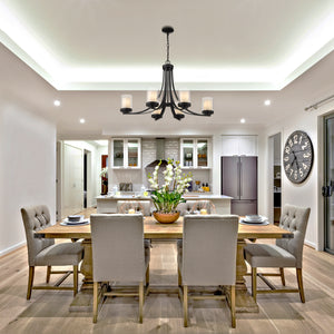 Willow 6 Light Chandelier