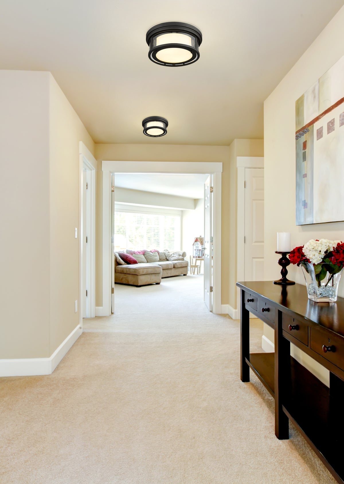 Willow 2 Light Flush Mount