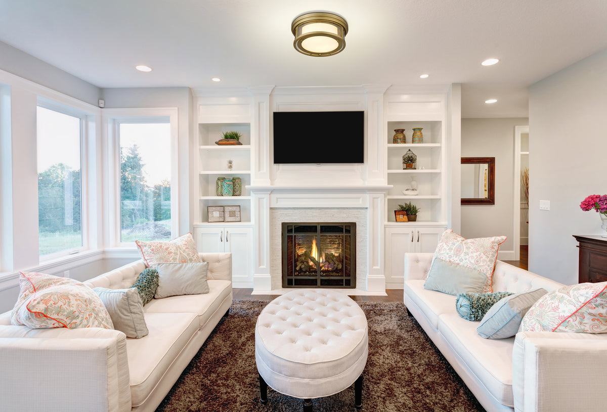 Willow 2 Light Flush Mount