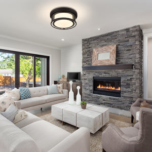 Willow 3 Light Flush Mount