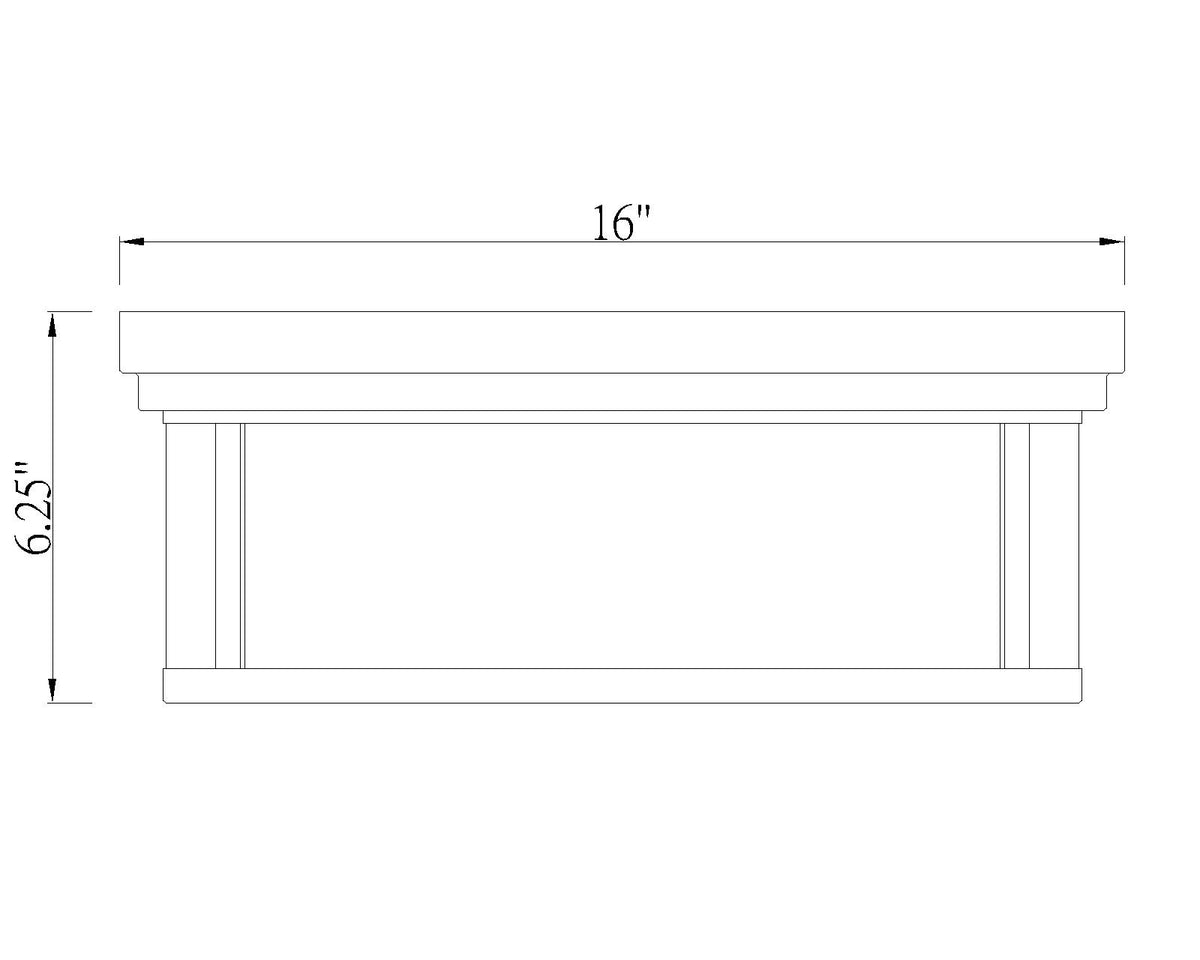 Willow 3 Light Flush Mount