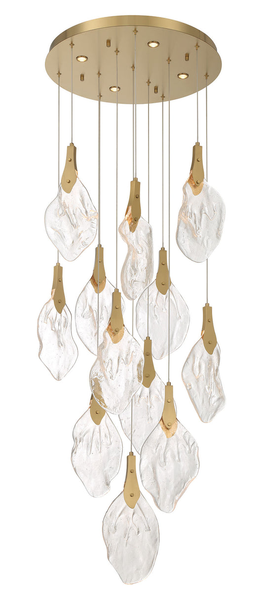 Jateo 16-Light 24" Integrated LED Multi Drop Chandelier