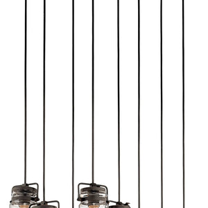 Brinley Linear Chandelier 8Lt