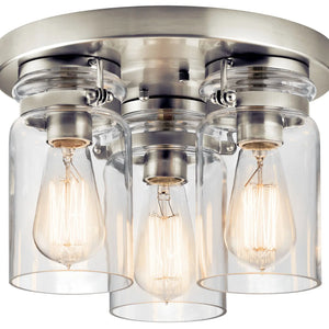 Brinley Flush Mount 3Lt