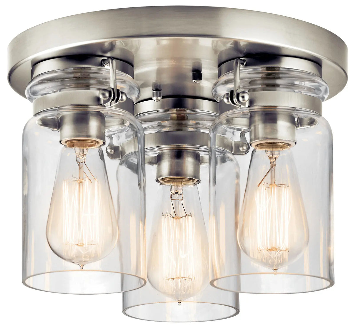 Brinley Flush Mount 3Lt