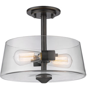 Annora 2 Light Semi Flush Mount