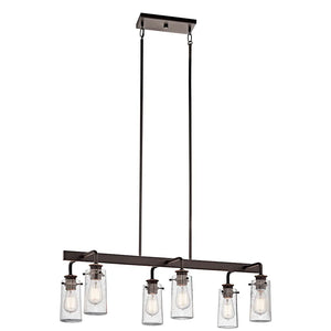 Braelyn Linear Chandelier 6Lt