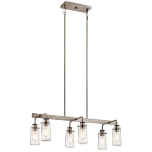 Braelyn Linear Chandelier 6Lt