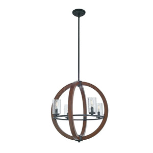 Grand Bank Chandelier 4Lt