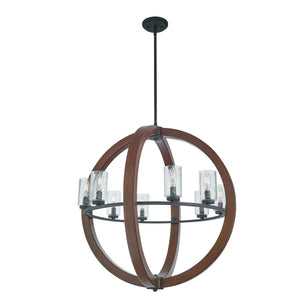 Grand Bank Chandelier 8Lt