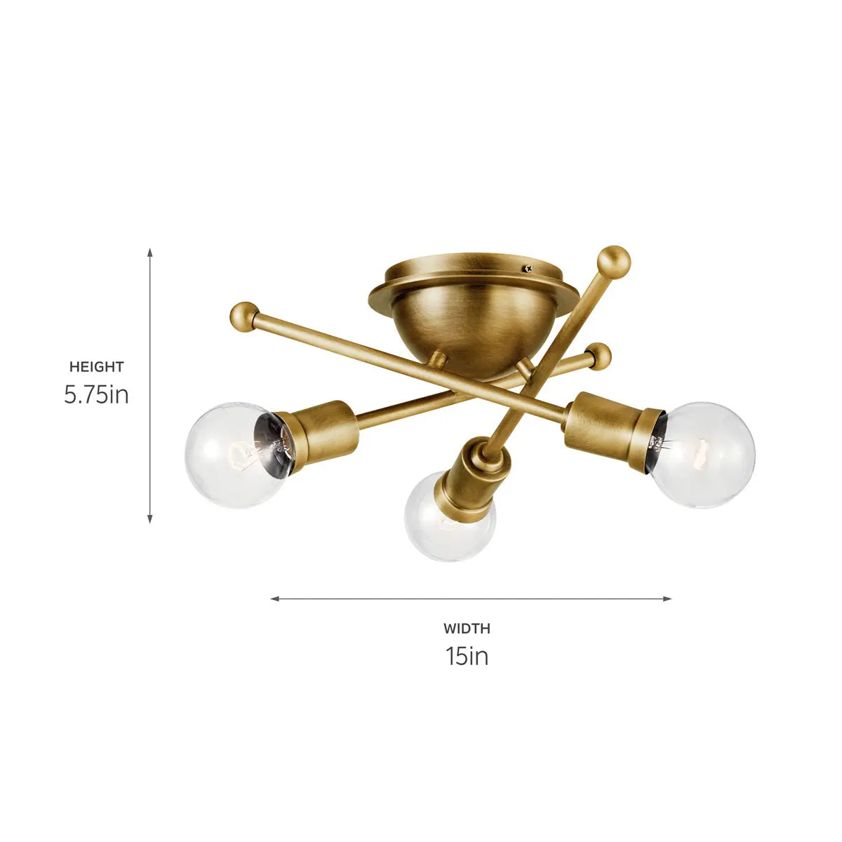 Armstrong Flush Mount 3Lt